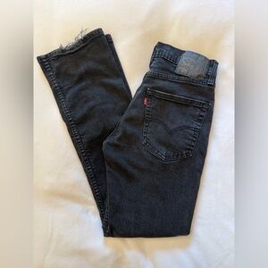 Levi's Black Bootcut Jeans